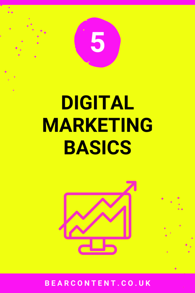 Getting the digital marketing basics right for a better first impression