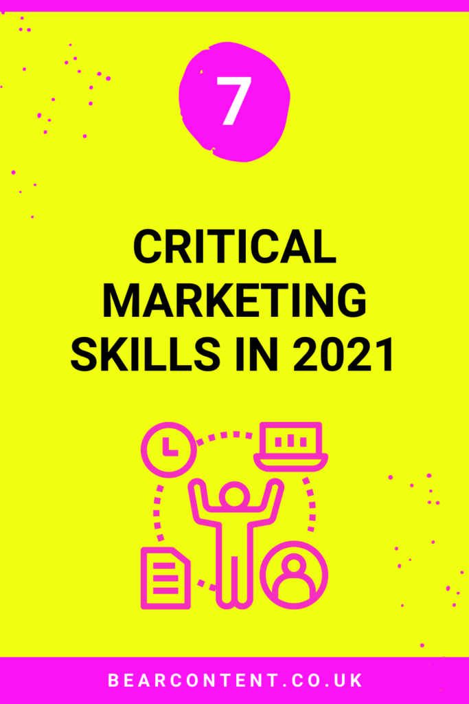 7 marketing skills that will be crucial for success in 2021