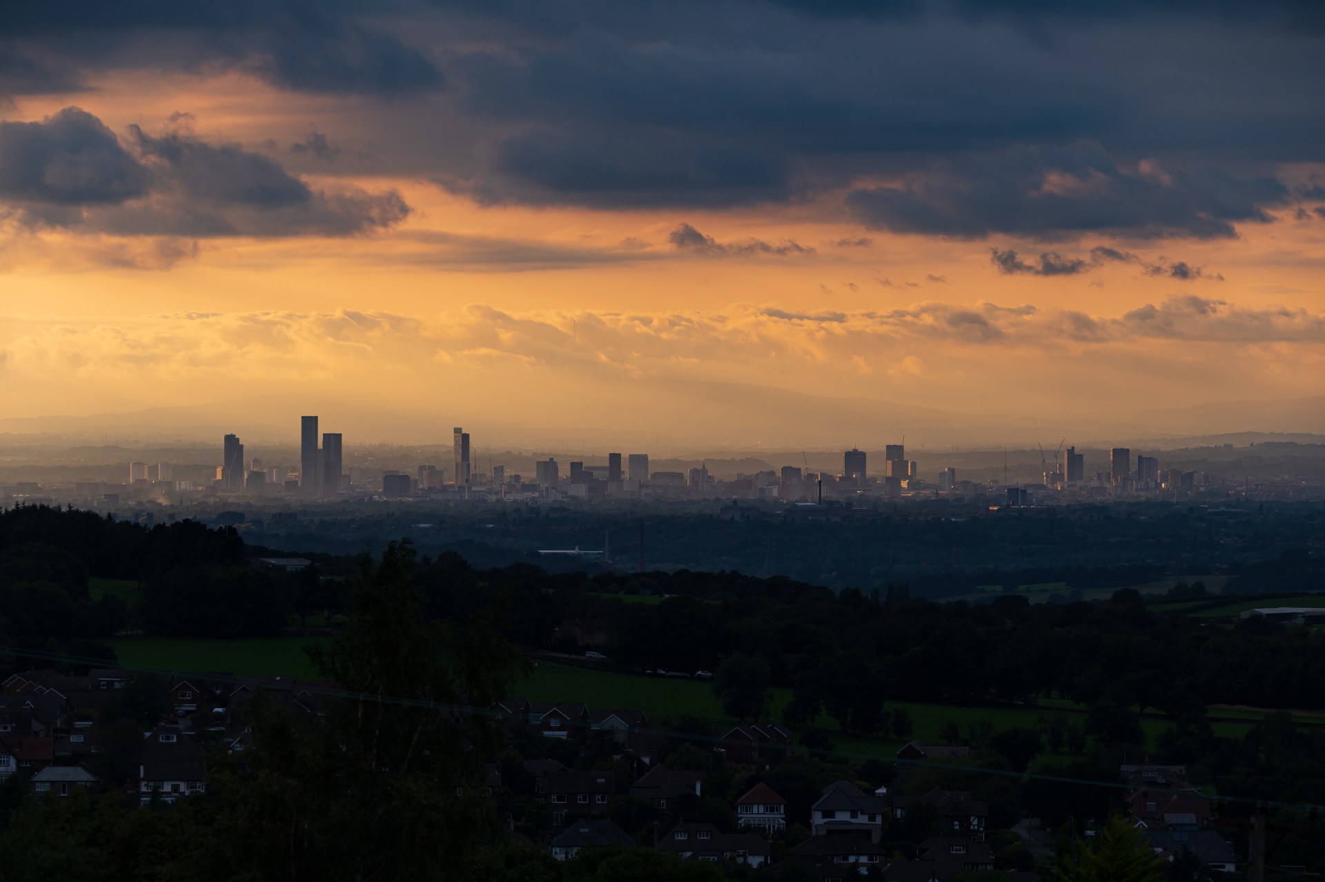 Manchester Cityscape by Martin Bamford