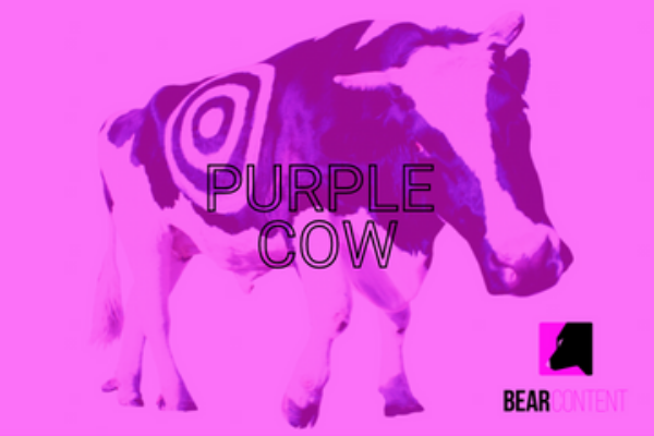 Why you need to become a Purple Cow